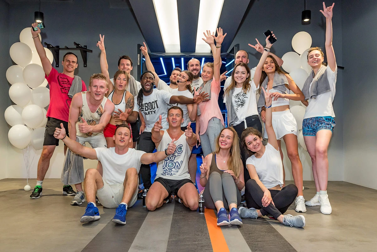 Тимбилдинг в спортивной студии REBOOT
